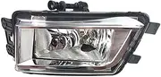 Car Fog Lights for VW for P&assat B5 2016 2017 2018 Car Front Bumper Light Fog Lamps Car Lights with Bulb Car Front Bumper Fog Light(Only Left)