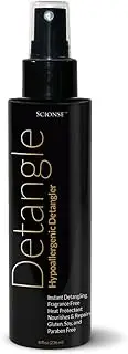SCIONSE Hypoallergenic Detangle, Fragrance Free, Unscented, Heat Protectant- Detangler and Leave-in Conditioner
