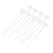 50pcs Marker Cable Zip Ties, 7 Inch Self-Locking Labels Zip Tie Wraps, White