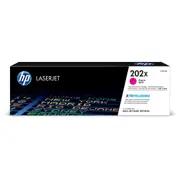 HP 202X Original High Yield Laser Toner Cartridge - Magenta - 1 Pack - 2500 Pages