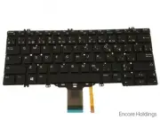 Dell (Dell PK131S53B10) 82 Keys Laptop Keyboard - Black - French Canadian RNJ29