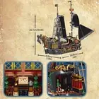 Pirate Ship Building Blocks Sailing Storm Ship MOC Model Bricks Kit Kids DIY Toy