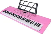 uxcell 61-Key Light-Up Keyboard Piano for Beginners