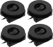 4pcs Car Floor Mat Buckle Clips Carpet Floor Mats Car Floor Mat Retainer Anti-slip Mat Fastener Floor Mat Fixing Holder Car Mat Retainer Car Foot Mat Holder Mat Clamp Black