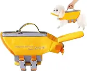 Puppy Life Vest | Soft Dog Life Vests for Boating | Reflective, Non-Slip, Safety Clothing with Rescue Handle, High Flotation Pet Lifesaver for Puppy Small Large Dogs