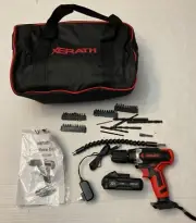 Xerath 20 V Cordless Drill Driver Kit Impact Hammer Drill Set and Accessories
