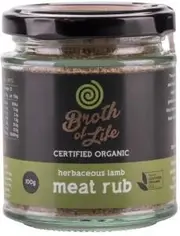 Broth Of Life Org Meat Rub Herbaceous Lamb 100g