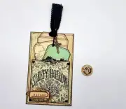 1-Halloween-Sleepy Hollow-Pocket-Embellishments-Junk Journal-Linen Cardstock