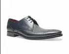 Loake Men's Hannibal Blue Leather Lace Up Brogue Ridge F Fitting Shoes £265