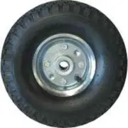 Grip 52105 260mm 136kg 5/8" Offset Rubber Two Piece Steel Core Pneumatic Wheel