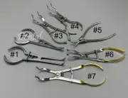 Endodontic Dental Rubber Dam Clamp Forceps Sectional Matrix Ring Placement Plier