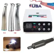 Dental Electric LED Brushless Micro Motor/1:1/1:5 Increasing Handpiece Freeship