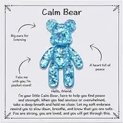 Kvekstio Bear Gift, Pocket Bear Hug, Stress Relief, Mental Health, Emotional Support, Pick Me Up, Back to School Anxiety Gift