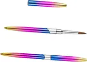 SAFIGLE 2Pcs Nail Art Brush for DIY Nail Design Stylish Gradient Color