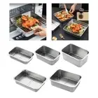 Baking Sheet Pan Oven Tray with Rack Cookie Sheets Baking Tray Bakeware Heavy