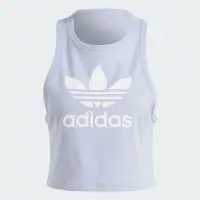 在飛比找momo購物網優惠-【adidas 愛迪達】運動服 女上衣 背心 TREFOIL