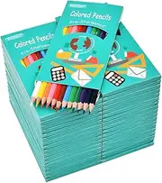 Rarlan Colored Pencils Bulk, Pre-sharpened Colored Pencils for Kids, 12 Assorted Colors, Pack of 36, Coloring Pencils 432 Count