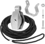 Extension Ladder Rope & Pulley Kit Part Compatible with Werner Aluminum and Fibe