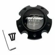 Pro Comp Wheels Replacement Center Cap Satin Black PXA513955502