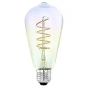 4w LED E27 ST64 Pear Globe Warm White 2000k 110209 Dimmable