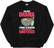 Teegarb Letter Blanket Hilarious Korean Drama With English Subtitles Watching Lover Humorous K-Pop 3, Black, Small
