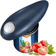 Electric Can Opener, One Touch Switch Smooth Edge Automatic Electric Can Opener,