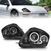 Anzo USA 121332 Projector Headlight Set w/Halo Fits 00-05 Eclipse (for: Mitsubishi)