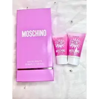 在飛比找iOPEN Mall優惠-Moschino EDT 清新小粉紅 50ml 贈身體乳+沐