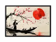 Samurai Framed Print Fine Art Poster Print
