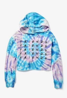 NWT Justice Girls Friends Central Perk Tie Dye Sweatshirt Hoodie Shirt S M L XL