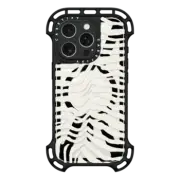 iPhone 16 Pro Ultra Bounce Case MagSafe Compatible Zebra Stripe