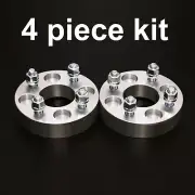 4pcs 2" Thick 4x4 (4x101.6) Wheel Spacers, 12x1.25 Studs - for Yamaha Golf Carts