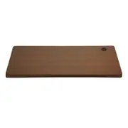 Oikiture Standing Desk Top Adjustable Electric Desk Board Computer Table Walnut