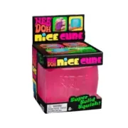 Pink Nee Doh Nice Cube Fidget Stress Reliever Anxiety Squishy Sensory Toy NEW