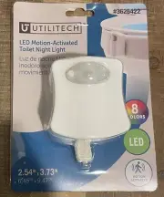 8 Colors Led Motion-Activated Toilet Night Light