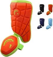 [Guardian Baseball] Batters Protective Leg Guard | Adult & Youth | Right Handed & Left Handed Hitters | Adjustable | Lightweight Flexible