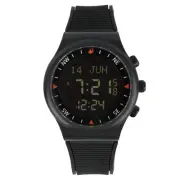 Modern Sport Azan Muslim Black Watch Worldwide Prayer Time Compass Alarm