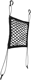 Levemolo Vehicle Mesh Safety Net Pet Car Barrier Universal Fit Soft Seat Organizer Dog Travel Accessory