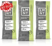 LMNT Electrolyte Drink Mix Zero Sugar Citrus Salt 30 Pack Keto Hydration