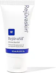 Rejuvaskin RejuvaSil Silicone Scar Gel - Improves the Appearance of Scars - Physician Recommended - 15 mL