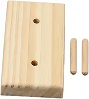 HORIALENCE Wooden Spool Holder Craft Workshop Handmade Thread Rack Embroidery Sewing Thread Organizer Diy Yarn Storage Stand