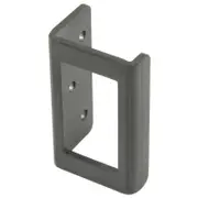 Switch Boss 1 Gang Black Aluminium Right Angle Rocker Switch Mount