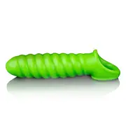 Ouch! Glow In the Dark Swirl Stretch Penis Sleeve