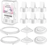 Maymom Pump Parts Compatible with Spectra S1 S2 9 Plus Breastpump Replace Backflow Protector Membrane Duckbill Valve Tube Not Original Spectra Replacement Pump Parts