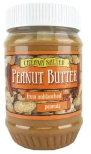 Trader Joe's Creamy Salted Peanut Butter 16 Ounce Pack of 1 Natural Flavor