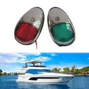 2pcs/set Marine Boat 3W DC 12V LED Navigation Lights Premium PC Housing Port