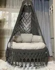 Macrame Swing, Macrame Hanging Chair, Macrame Patio Swing, Hammock Swing