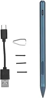 Laptop Stylus Pen with 3 Replacement Nibs, 4096 Pressure Levels, Palm Rejection, MPP 2.0 Tilt Support, Active Stylus Pen for Pro X/9/8/7/6/5/4/3/Book 2 and More (Blue)