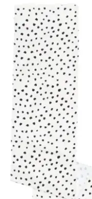CRISTINA MARTINEZ- DOT TABLE RUNNER-Color: IVORY/BLACK DOT DRIFT-NEW!!