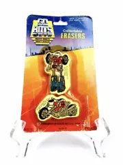 Vintage GO BOTS Collectible Erasers 1984 Mighty Robots Monogram/Tonka | New!